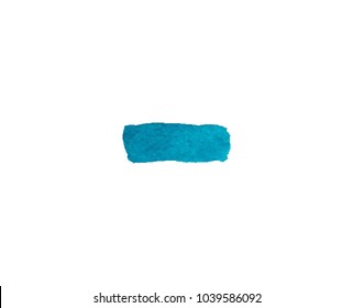 blue turquoise watercolor vector backdrop for cute design tag, business card, invitation, web , text and logo isolated on transparent background. color like aqua sky, teal, marine, 