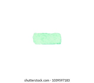blue turquoise watercolor vector backdrop for cute design tag, business card, invitation, web , text and logo isolated on transparent background. color like aqua sky, emerald, green