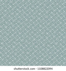 Blue tweed texture. Thick fabric with a break grid texture. Vector illustration.
