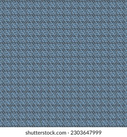 Textura tumeada azul. Tejidos de lana con estampado y flecos a cuadros. Diseño textil para abrigos, chaquetas, blazers y otros. vector abstracto.