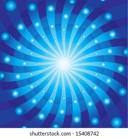 Blauer Zweig