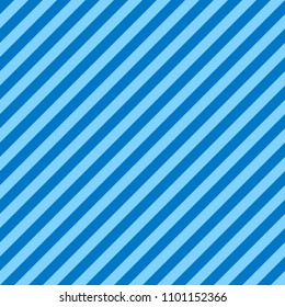 Blue two tone diagonal stripe pattern seamless abstract vector.