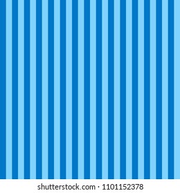Blue two tone vertical stripe pattern seamless abstract vector.