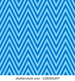 Blue two tone wave stripe pattern seamless abstract vector.