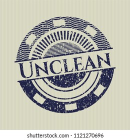 Blue Unclean rubber texture
