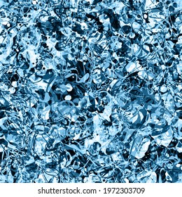 Blue uneven surface. Grunge seamless texture