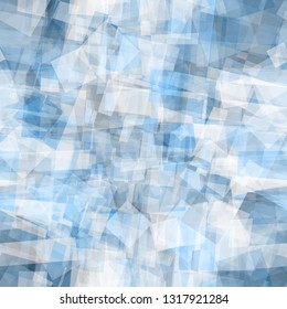 Blue uneven surface. Light seamless texture. Abstract vector background for web page, banners backdrop, fabric, home decor, wrapping