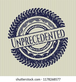 Blue Unprecedented distressed rubber seal