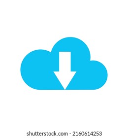 blue upload icon design. vector design upload blue color