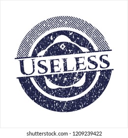 Blue Useless distress rubber texture
