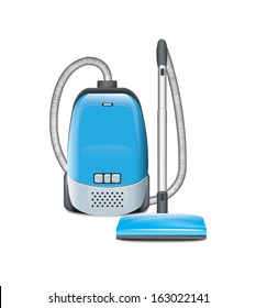 Blue Vacuum Cleaner