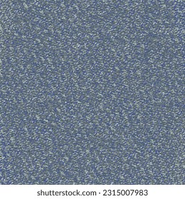 Blue variegated carpet made of wool or jute. Low quality rug structure. Coarse fabric. Mottled texture background. Vector seamless.