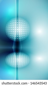 blue vector abstract background