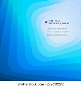 blue vector abstract background