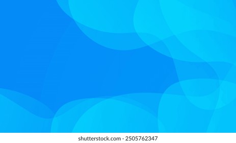 Blue vector abstract geometrical shape modern background