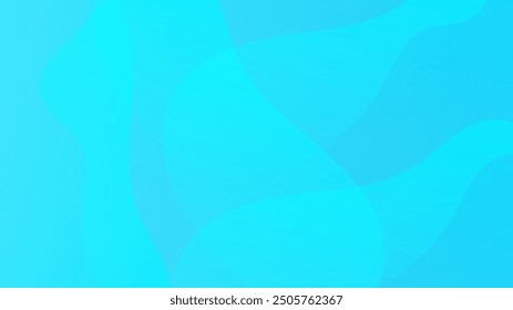 Blue vector abstract geometrical shape modern background