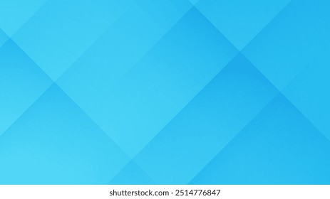 Blue vector abstract geometrical shape modern background