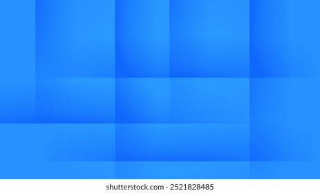 Blue vector abstract geometrical shape modern background