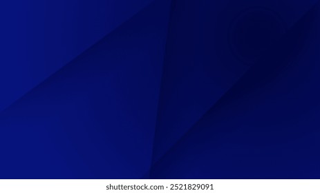 Blue vector abstract geometrical shape modern background