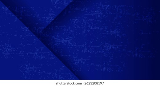 Fondo moderno de forma geométrica abstracta de Vector azul