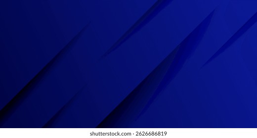 Fondo moderno de forma geométrica abstracta de Vector azul