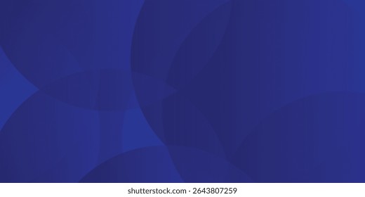 Blue vector abstract geometrical shape modern background circle futuristic background vector eps10