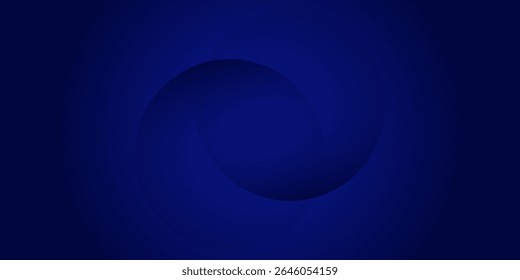 Blue vector abstract geometrical shape modern background