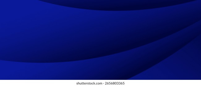 Fondo moderno de forma geométrica abstracta de Vector azul