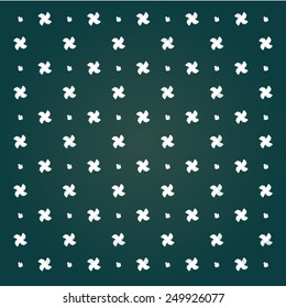 Blue vector abstract pattern background, geometric design - you can change color and size for decoration and packing