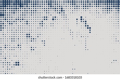 Blue vector abstract pattern with circles. Geometry template for your business design. Background with colored spheres.