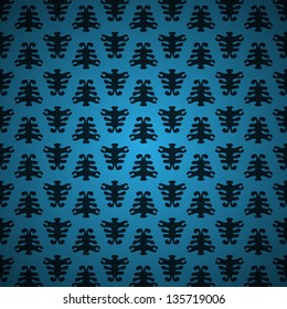 Blue vector abstract vintage background pattern in eps10