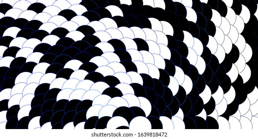  Blue vector backdrop with dots. Abstract colorful disks on simple gradient background. Design for posters, banners.