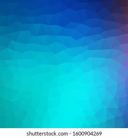  Blue vector backdrop with lines, triangles. Abstract gradient illustration with triangles. Pattern for websites.