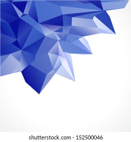 Blue vector background