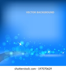 Blue vector background