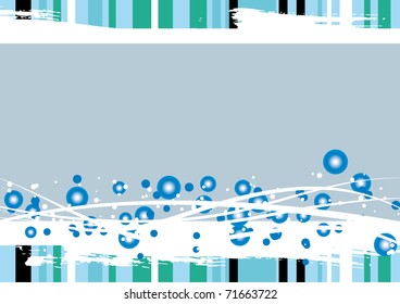 Blue vector background