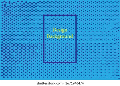 blue vector background with a circle motif