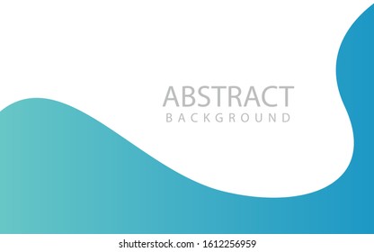 Blue Vector Background Curve Line Element