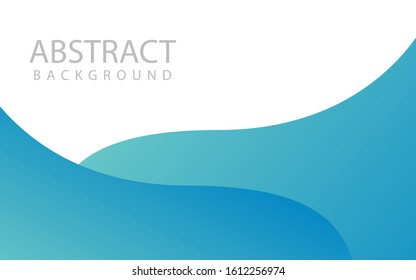 Blue Vector Background Curve Line Element