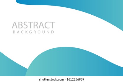 Blue Vector Background Curve Line Element