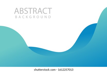 Blue Vector Background Curve Line Element