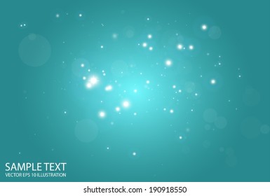 Blue Vector Background Flare Illustration Vector Stock Vector (Royalty ...