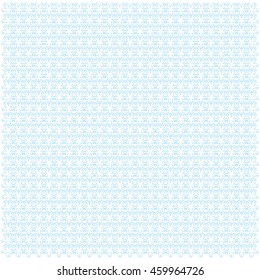 Blue vector background. Guilloche. A complex pattern. It can be used as a certificate, diploma, banknotes. Tangier Grid.