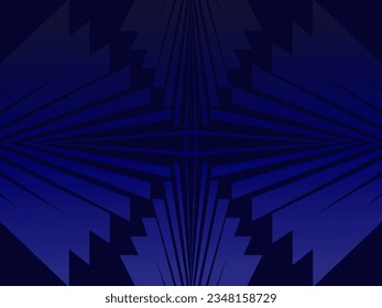 Blauer Vektorhintergrund mit luxuriösem Dekor. Abstrakte Illustration mit farbigen Sticks. Kluges Design für Ihre Unternehmenswerbung.
