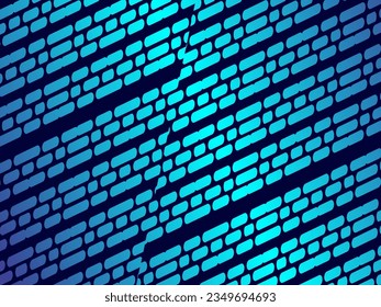 Fondo vectorial azul con adorno de lujo. Ilustración abstracta resplandeciente con palos de color. Diseño inteligente para tu anuncio comercial.