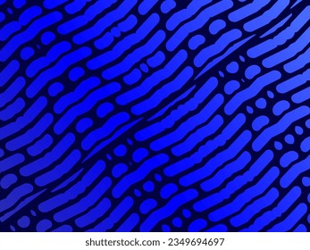 Blauer Vektorhintergrund mit luxuriösem Dekor. Abstrakte Illustration mit farbigen Sticks. Kluges Design für Ihre Unternehmenswerbung.