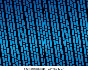 Fondo vectorial azul con adorno de lujo. Ilustración abstracta resplandeciente con palos de color. Diseño inteligente para tu anuncio comercial.