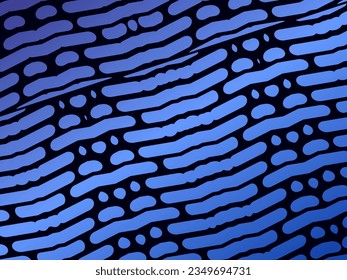 Blue vector background with luxury ornament. Sparkling abstract illustration with colored sticks. Smart design for your business advertisement.