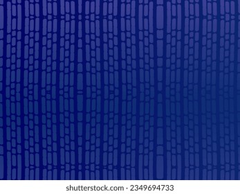 Blauer Vektorhintergrund mit luxuriösem Dekor. Abstrakte Illustration mit farbigen Sticks. Kluges Design für Ihre Unternehmenswerbung.
