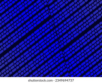 Blue vector background with luxury ornament. Sparkling abstract illustration with colored sticks. Smart design for your business advertisement.